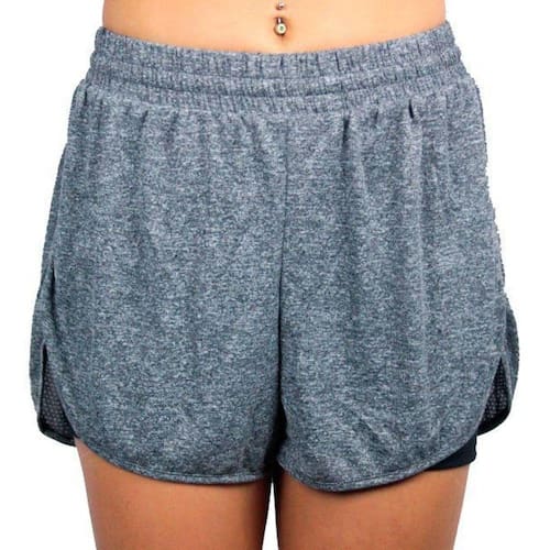 Menor preço em Short Fitness Feminino Com Porta Celular Para Atividades Físicas Lupo Ref 76393