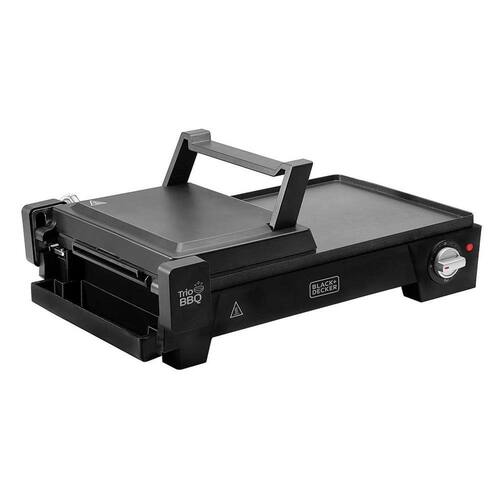 Grill 3 Em 1 Black Decker G2200 Abertura 180 Graus Preto 220V Menor preço em Grill 3 Em 1 Black Decker G2200 Abertura 180 Graus Preto 220V