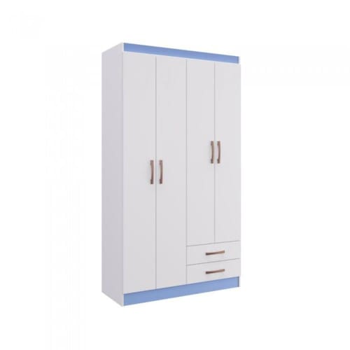 Guarda-Roupa Solteiro Flex - Treviso 4 Portas 2 Gavetas é boa?