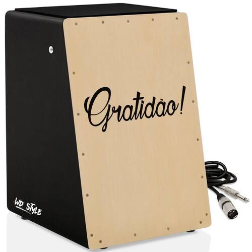KIT Cajón Elétrico WD Style 01 Black Friday