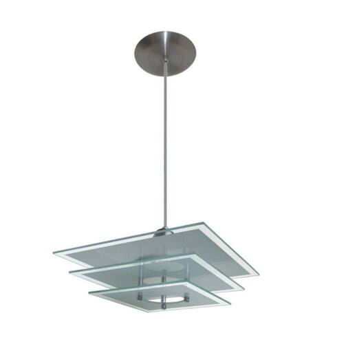 Pendente com 03 Vidros - para 01 Lâmpada - Vidro Quadrado Branco Menor preço em Pendente com 03 Vidros - para 01 Lâmpada - Vidro Quadrado Branco
