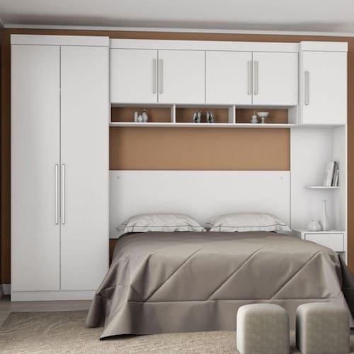 Jogo de Quarto Casal Modulado Modena CP4 Branco - Demóbile é ruim? Jogo de Quarto Casal Modulado Modena CP4 Branco - Demóbile é boa?