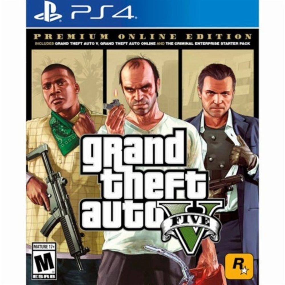 Jogo Grand Theft Auto V (GTA 5) Para PS3 Mídia Física Lacrado