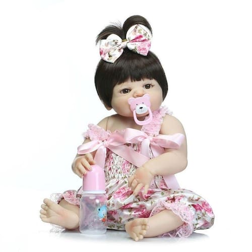 Bebe Reborn lbc Boneca Silicone Menina Realista Victoria