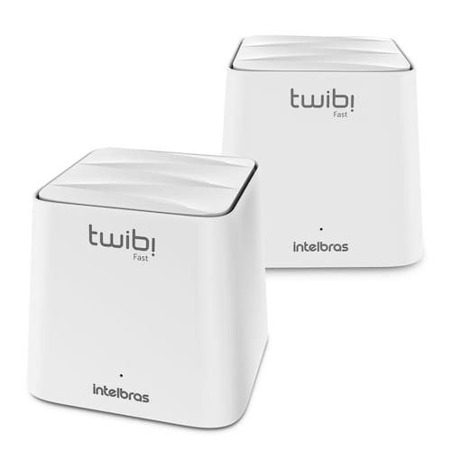 Kit Roteador Wireless Intelbras Twibi Fast Branco - 2 Unidades é boa?