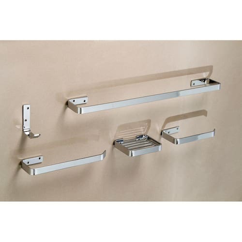 Kit Acessórios para Banheiro Cromado 5 Peças MetalCromo plus é boa?