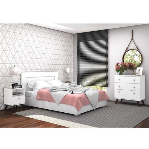 Conjunto Mesa de Cabeceira Menor preço em Conjunto Mesa de Cabeceira
