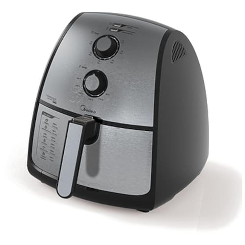 Fritadeira Sem Óleo Air Fryer Midea 4 Litros 200°C 1500W FXA41 Prata Menor preço em Fritadeira Sem Óleo Air Fryer Midea 4 Litros 200°C 1500W FXA41 Prata