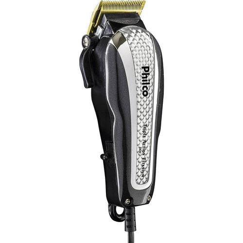 Menor preço em Cortador De Cabelos Philco Triple Action Titanium PCR06P