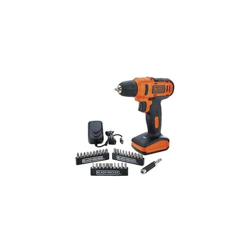 Kit Parafusadeira/Furadeira Bateria 12V Black&Decker LD12SC é boa?