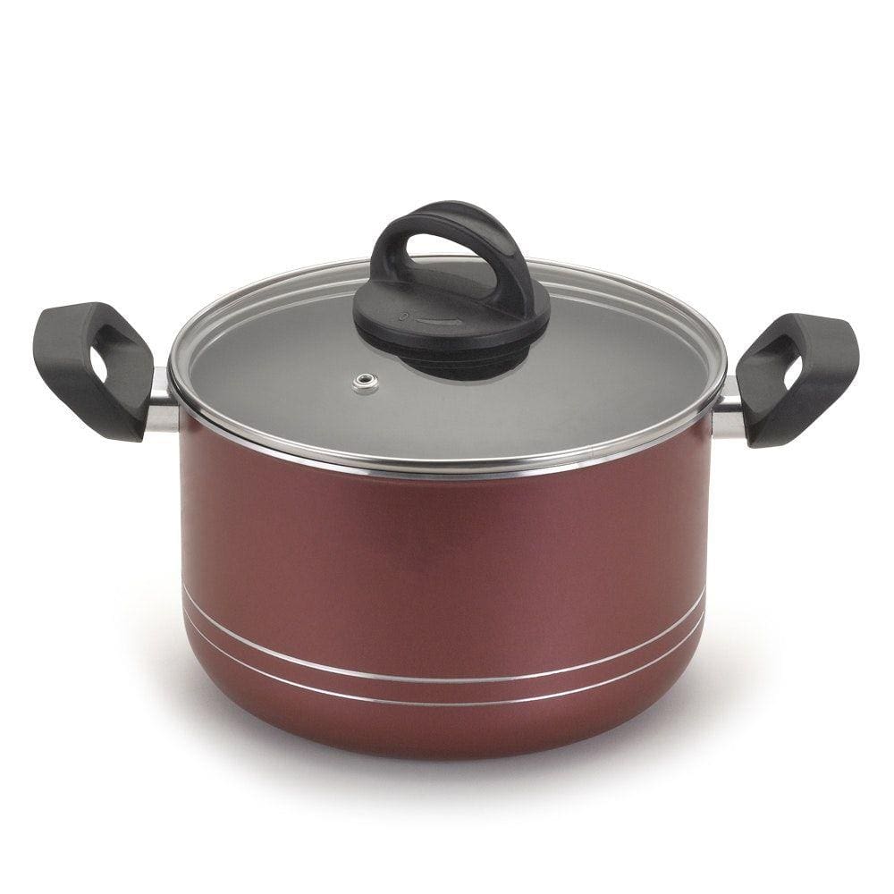 Caldeirão Antiaderente Com Tampa de Vidro Paris n 22