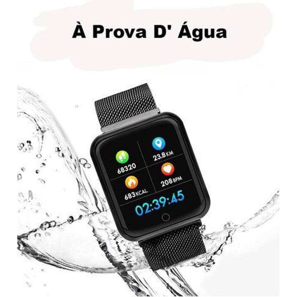 smartwatch a prova dagua casas bahia