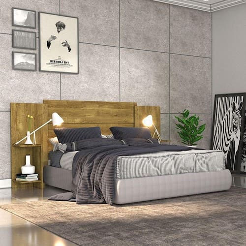 Cabeceira Extensível para Cama Box Casal/Queen Arizona Menor preço em Cabeceira Extensível para Cama Box Casal/Queen Arizona