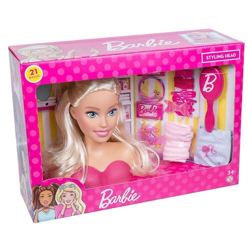 Busto Boneca Barbie Styling Face Maquiagem Pupee Original 1265 + 3