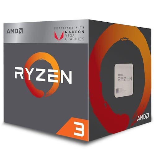 Ryzen - 3 3200G Quad Core - 4 Threads - 3.6GHz (Turbo 4.0GHz) - Cache 6MB - AM4 - TDP 65W - Radeon VEGA 8 Graphics - YD3200C5FHBOX Menor preço em Ryzen - 3 3200G Quad Core - 4 Threads - 3.6GHz (Turbo 4.0GHz) - Cache 6MB - AM4 - TDP 65W - Radeon VEGA 8 Graphics - YD3200C5FHBOX