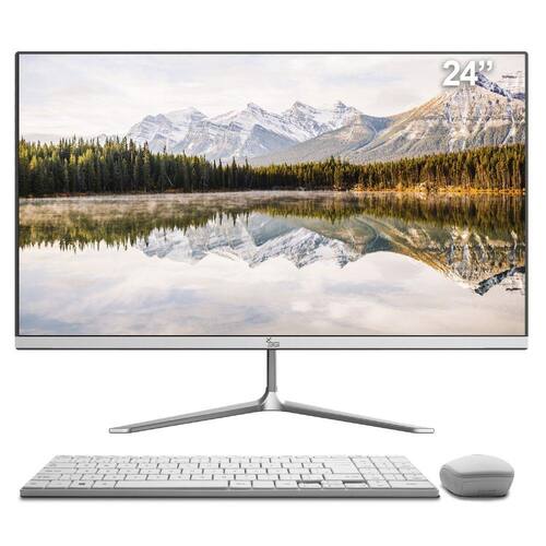 Computador All in One 24.5" FullHD Intel Dual Core 8GB SSD 240GB 3green Speed Menor preço em Computador All in One 24.5" FullHD Intel Dual Core 8GB SSD 240GB 3green Speed