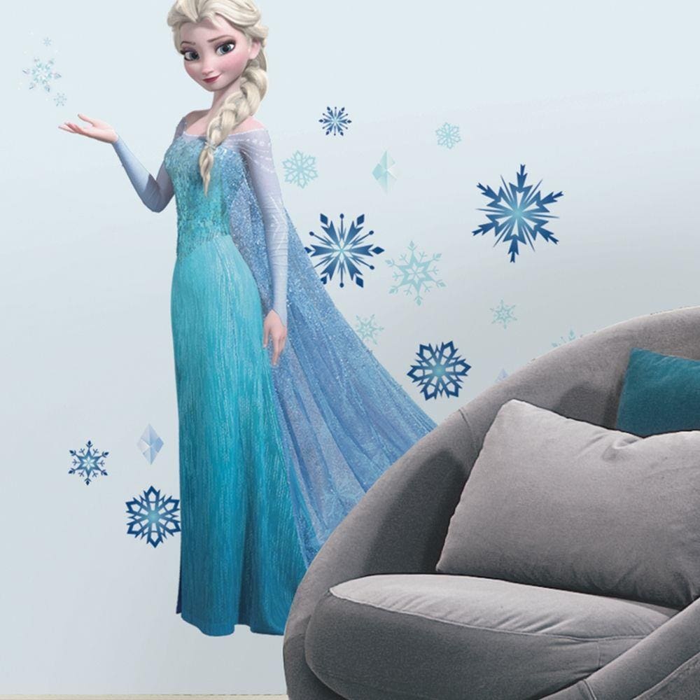 Adesivo de Parede Frozen Princesa Elsa - Wiler-k Decoração - Wiler-K