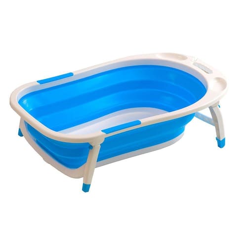 Banheira Dobravel Clean Azul Baby Style Menor preço em Banheira Dobravel Clean Azul Baby Style