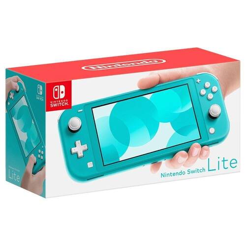 Console Nintendo Switch Lite Turquoise / Azul Turquesa - Nintendo Menor preço em Console Nintendo Switch Lite Turquoise / Azul Turquesa - Nintendo