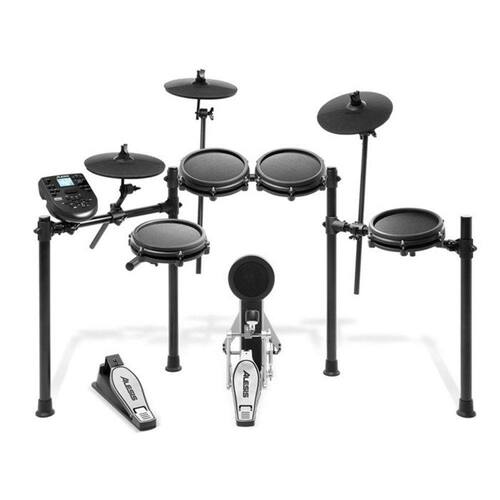 Bateria Eletrônica Alesis Nitro Mesh Kit +300 Sons 8 Peças Menor preço em Bateria Eletrônica Alesis Nitro Mesh Kit +300 Sons 8 Peças