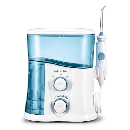 Irrigador Oral Profissional Clearpik Portable Limpeza Profunda 7 Bicos Multilaser Bivolt HC038 Menor preço em Irrigador Oral Profissional Clearpik Portable Limpeza Profunda 7 Bicos Multilaser Bivolt HC038