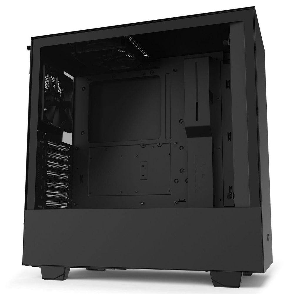 Gabinete Gamer H510 NZXT, Mid Tower, ATX, Lateral Vidro, Preto - CA-H510B-B1
