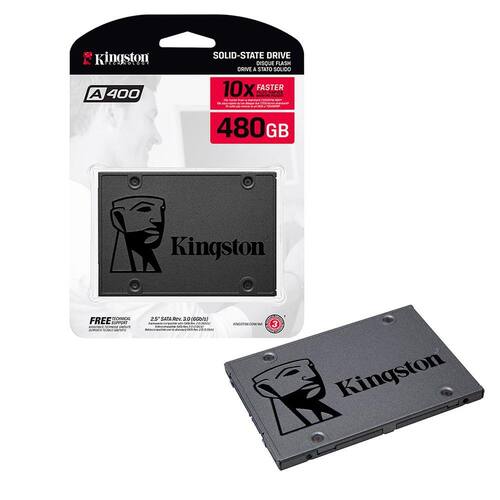 Ssd Kingston A400 480gb - 500mb/s Menor preço em Ssd Kingston A400 480gb - 500mb/s