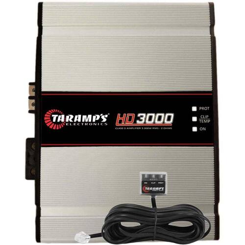Menor preço em Modulo Taramps Hd 3000 Amplificador Digital 3598w Rms Hd 3000 1 Ou 2 Ohms 1 Ohm Taramps