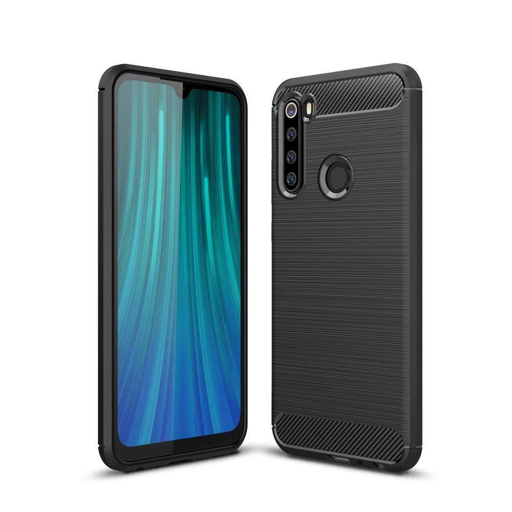 Capa Capinha Anti Impacto Para Xiaomi Redmi Note 8 Tela 6.3\u0026quot; Case Com  Desenho Fibra De Carbono - Danet | Ponto