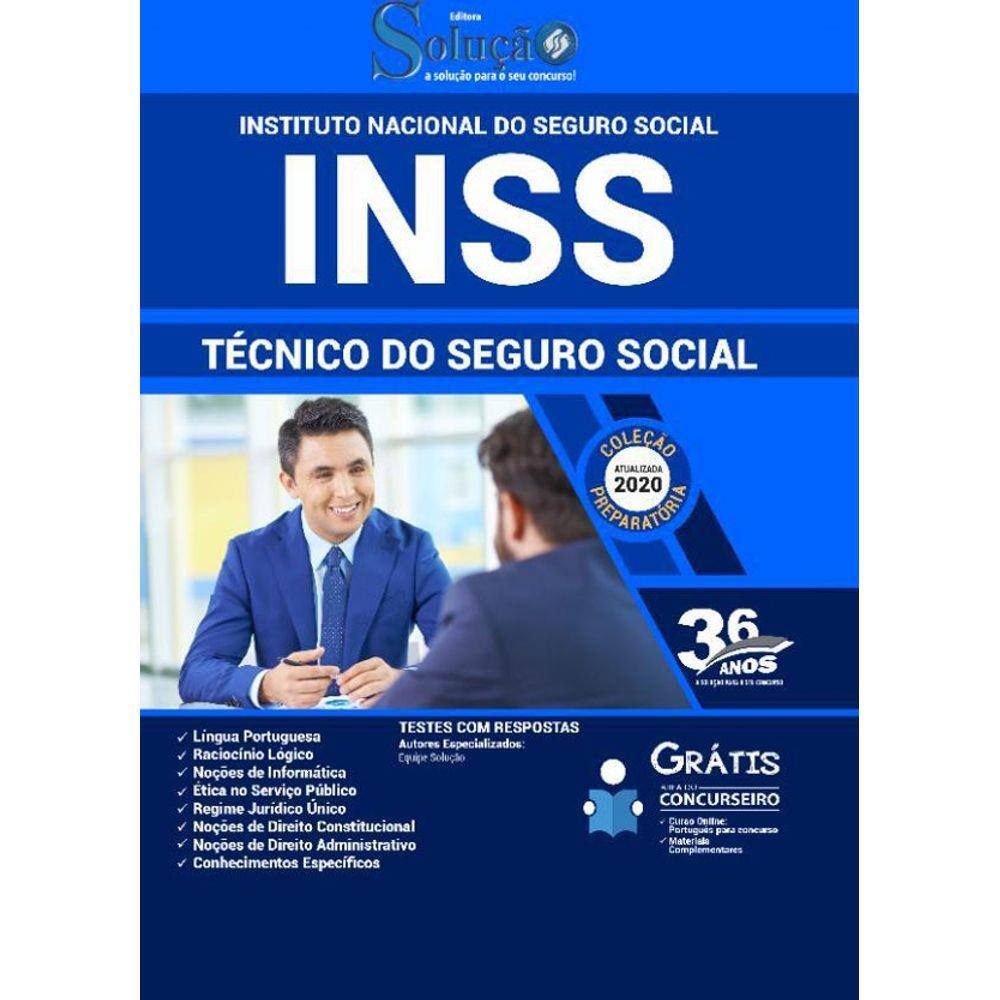 Apostila Inss - Técnico Do Seguro Social | Ponto