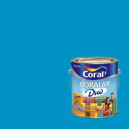 Tinta acrílica fosca Econômica Coralar Duo oceano 3,6L Coral Coral Menor preço em Tinta acrílica fosca Econômica Coralar Duo oceano 3,6L Coral Coral