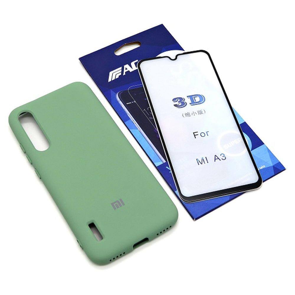 Capa Silicone Xiaomi Mi A3+Película 3D | Ponto