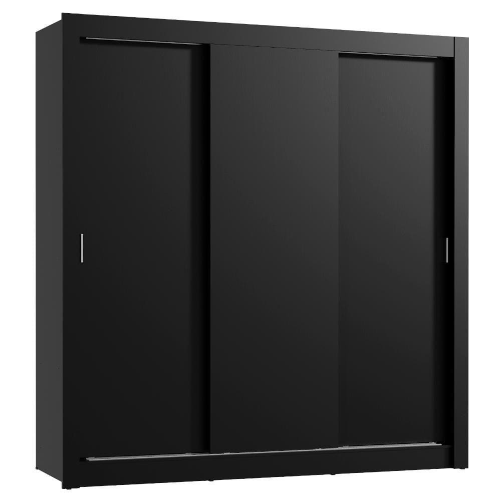 Guarda Roupa Casal Madesa Mônaco 3 Portas de Correr
