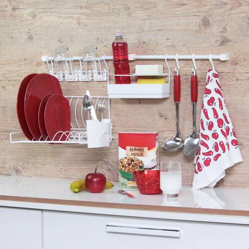 Menor preço em Linha Requinte para parede de cozinha Metaltru - Kit 3