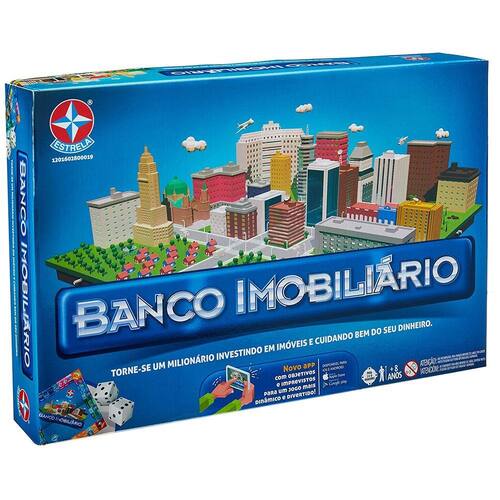 Jogo De Tabuleiro Banco Imobiliário Ccxp - Estrela