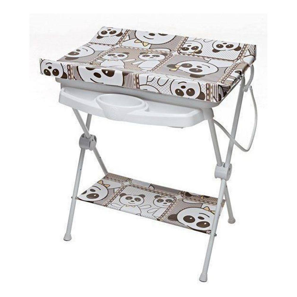 BANHEIRA LUXO REAL COM SUPORTE E TROCADOR - GALZERANO