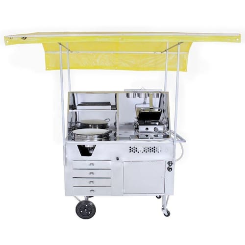 Menor preço em Carrinho 3 em 1 Pastel, Hot Dog e Lanche R2 67062
