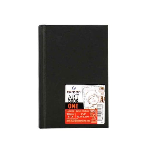 Bloco Sketchbook A4 A5 A6 DALER ROWNEY Espiral 100g/m2 54 Fls Simply