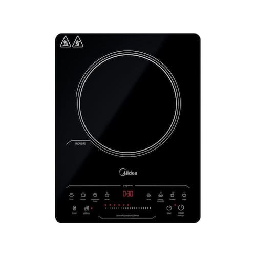 Menor preço em Cooktop 1 boca por Indução Midea CYAD11 Portátil
