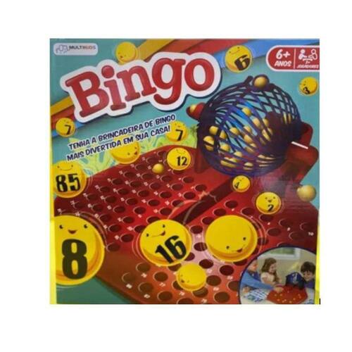 Brinquedo Infantil Jogo De Bingo Multikids