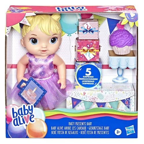 Boneca Baby Alive Bebê Festa de Presentes Hasbro E8719 Baby Alive Bebê Festa de Presentes E8719 Hasbro é boa?