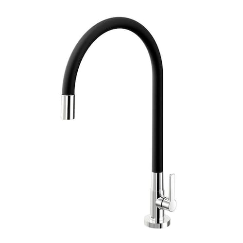 Menor preço em Torneira Goumert Cozinha De Mesa Galiflex Preta - Docol