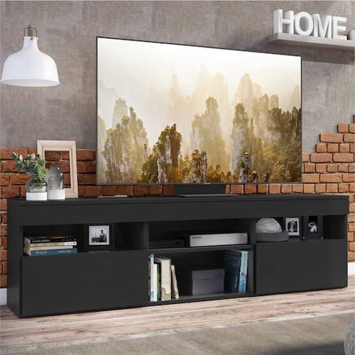 Rack TV 65" com 2 Portas Paris Multimóveis Menor preço em Rack TV 65" com 2 Portas Paris Multimóveis