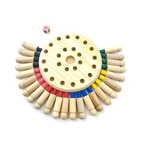 Jogo de festa infantil Memória de madeira Matchstick Jogo de