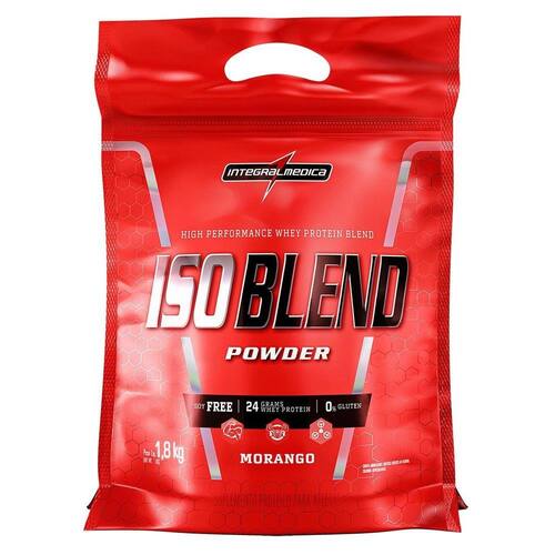 ISO Blend Powder Refil1,8kg Morango - Integralmedica Menor preço em ISO Blend Powder Refil1,8kg Morango - Integralmedica