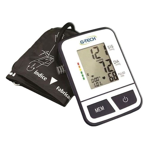 Aparelho de Pressão G-Tech Automático de Braço BSP11 Menor preço em Aparelho de Pressão G-Tech Automático de Braço BSP11