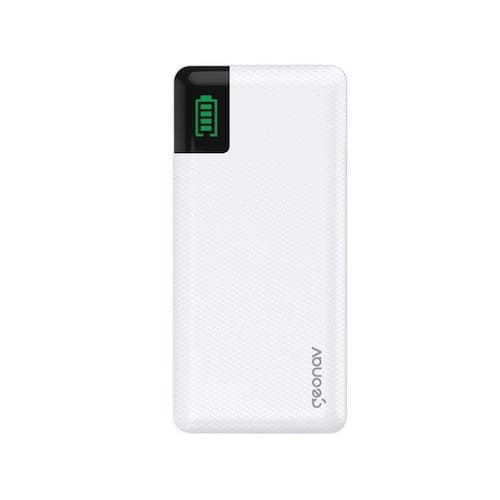 Carregador Portátil Universal 16.000Mah Branco Geonav Menor preço em Carregador Portátil Universal 16.000Mah Branco Geonav