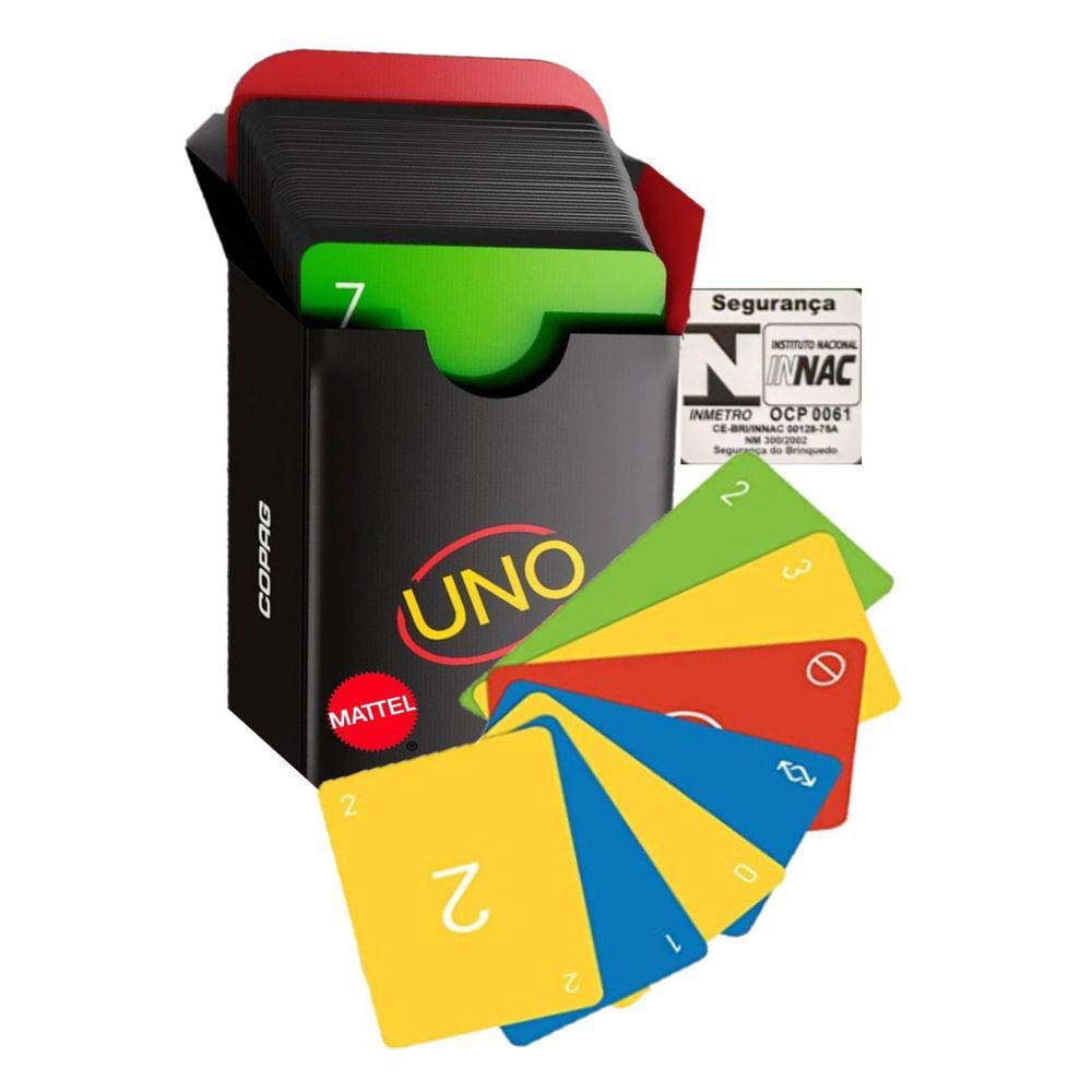 UNO ORIGINAL - JOGO UNO COPAG / MATTEL - Jogo de Cartas - SUPER PROMOÇÃO  COMPRE JÁ O SEU