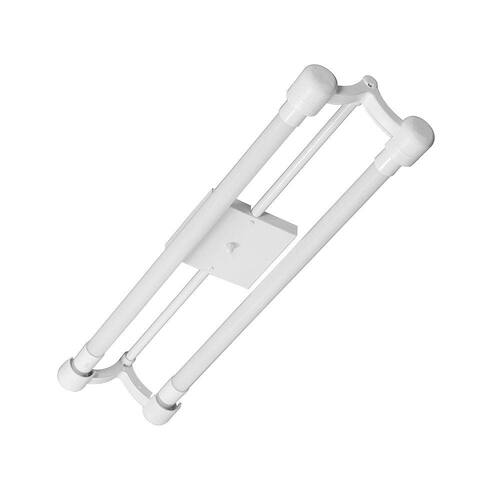 Menor preço em Luminária 2 lâmpadas 10W 6500K branco Tualux Tualux