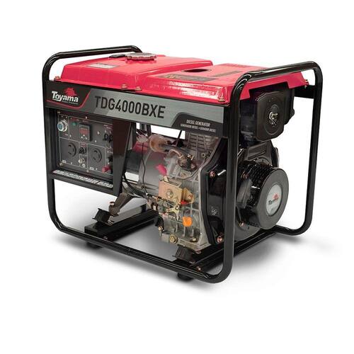 Gerador de Energia a Diesel de 3300 Watts 3,3 KVA Toyama TDG4000BX - Partida Elétrica Menor preço em Gerador de Energia a Diesel de 3300 Watts 3,3 KVA Toyama TDG4000BX - Partida Elétrica